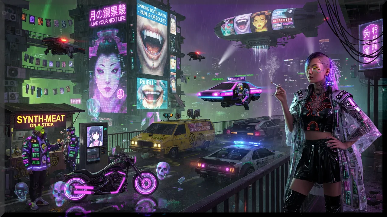 Cyberpunk prompts
